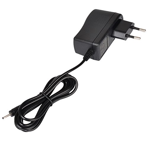 Smays 5V DC-in 2A 2,5/0,7mm Jack Netzteil Ladegerät für Nabi2-NVA, Double Power Tablet, Lindsay 10″, Prontotec 7-Inch, FunTab, Amiga Stellent 7 „, RCA 7 9 Cambio W101 V2 - 7