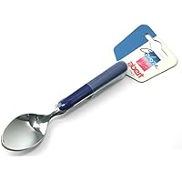 Abert 3163709 - 2 cucharas para café Pasha, azul, acero
