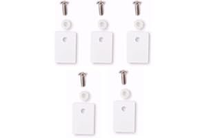 ALMENCLA 5pcs TO-220 Ceramic Transistor Triac Thyristor Insulation Pads Insulator Mica
