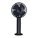 Produktbild Handventilator,Mini USB Ventilator Tragbarer Elektrischer Lüfter USB Fan mit Wiederaufladbar 18650 Akku, Personal Fan Mini Tischventilator für Reisen und Zuhause -Schwarz