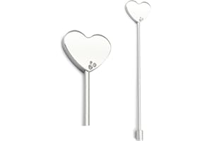 ENERGETIX-4YOU Bioenergetischer Power Magnet Wasserstab Herz - Coeur - Coracao mit Swarovski Crystals Energetix 4YOU 446 TCM Energie Powerstab 15 cm