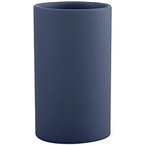 Portaspazzolino In Ceramica Verde - 7x11,5 Cm, Opaco, Per Bagno Moderno - Foto 4