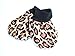 BabywearUK Leopard print Scratch Mittens - British Made