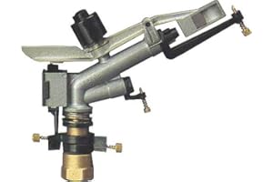 RIEGOPROFESIONAL Cañón de riego largo alcance IBIS 1" | Ángulo de riego ajustable | Alcance de 13 a 23 mts | Presión de trabajo 1,5 a 5 bar | Conexión 1" hembra | Aspersor Agricola