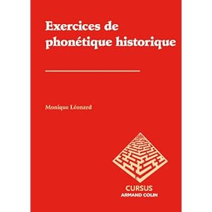 Exercices de phonétique historique Livre en Ligne Exercices de phonétique historique Livre en Ligne - Telecharger Ebook