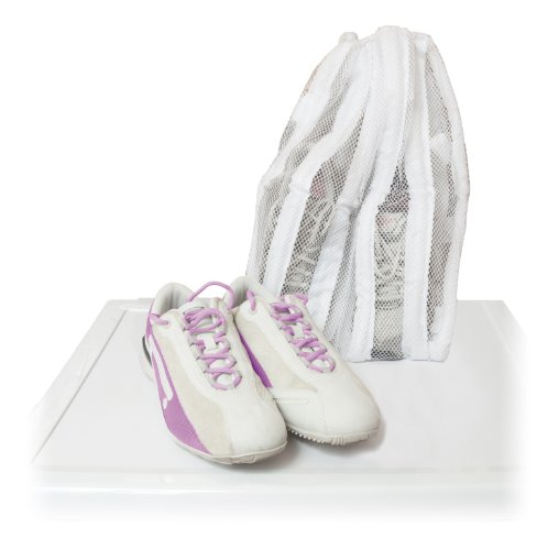 Preisvergleich Produktbild Metaltex Schuhwaschbeutel Nylon, weiß, 22 x 22 cm