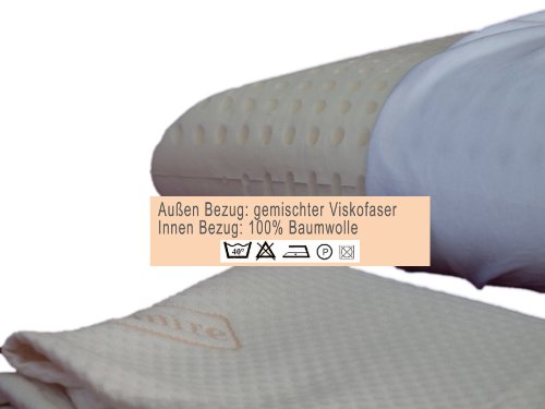 Salosan Orthopädisches Kopfkissen Viscokissen 40 X 80 X 15 cm – Nackenkissen - 5