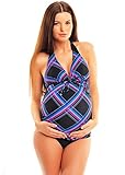 Attractive Women´s Maternity Pregnancy Tankini,two pieces, Octopus (1008-f2752)