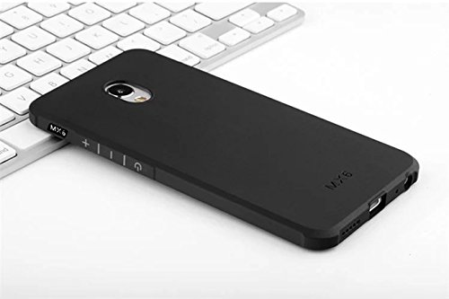 MeiZu MX6 Funda - Litastore Serie Negocios Shell a Prueba de Golpes Resistente Protector Suave Silicona Detr  s Caso Para Cubierta MeiZu MX6 - Negro