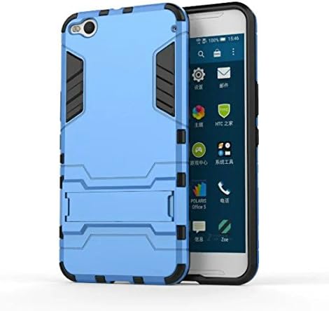 DBIT HTC One X9 Case Detachable Twin Layer Case Soft TPU and PC Rugged Durable Protective Shockproof Case Cover with Kickstand for HTC One X9,Blue