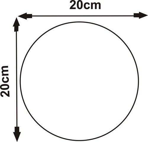 Spiegel – KREIS CIRCLE 20cm SPLITTERFREI Acryl Spiegel ***EXCLUSIVE TO SpiegelS-INTER… - 2