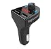 Produktbild FM Transmitter Auto Bluetooth, Kepondo KFZ FM-Transmitter Radio Adapter Wireless, Car Kit Freisprecheinrichtung, Dual USB Anschluss, Unterstützt MP3 WMA Musik auf der TF Karte (bis zu 64 GB) - Schwarz