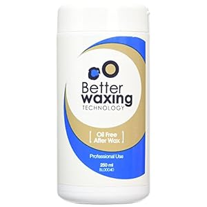 Better Waxing Oil Free After Wax Wipes - Pack of 100