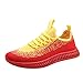 Produktbild TWISFER Freizeitschuhe Herren Flyknit Sneaker Sportschuhe Mesh Tuch Atmungsaktiv Laufschuhe Ultra-Light Sport Sommerschuhe Schnürer Dämpfung Fitnessschuhe Shoes