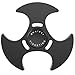 Price comparison product image Helect Fidget Hand Spinner Toy High Speed Stainless Steel Bearing and Zinc Alloy Body Anxiety Relief Toys Tri-Spinner (Black)