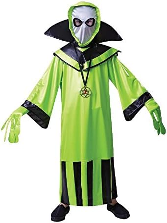 Alien Martian Halloween Boys Childs Fancy Dress Costume - L 146cms