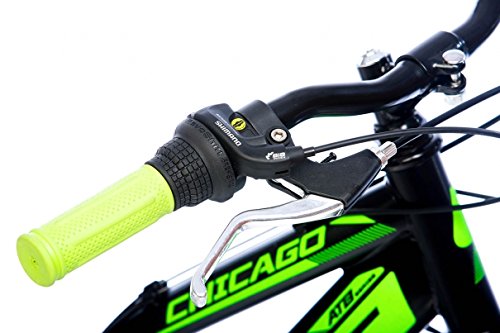 LEADER Kinderfahrrad Chicago, 20 Zoll, 21 Gang, Felgenbremsen 60,96 cm (24 Zoll) - 6