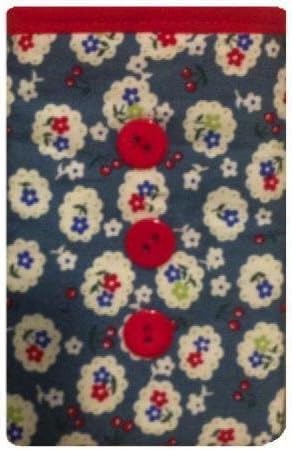 Blue Cherry Blossom Print Apple iPhone SE Sock / Case / Cover