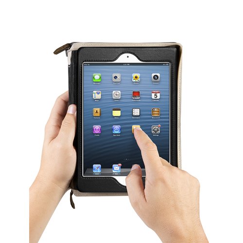 Twelve South BookBook Case (für Apple iPad mini, iPad mini 2, iPad mini 3) schwarz - 2
