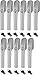 Price comparison product image Abus FG300 lockable window handle, silver, in the Set 11 Pieces all keyed alike with total 22 Key
