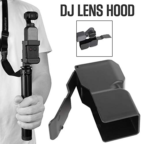 Preisvergleich Produktbild TUANMEIFADONGJI Kameraobjektiv Schutzhaube Abdeckkappen Sunnylife erweiterte Version vollständig geschlossene PTZ-Kameraabdeckung Protector für DJI OSMO Pocket, Osmo-Taschenzubehör