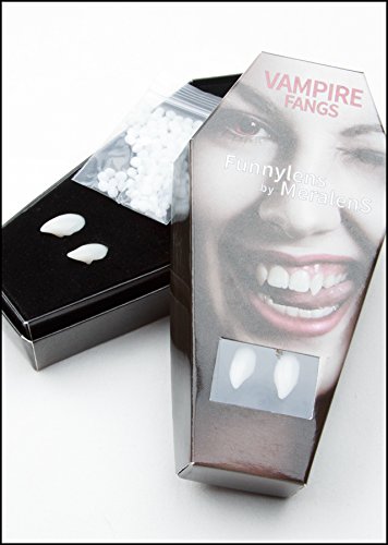 Vampirzähne ‚Blood Sucker‘ wiederverwendbar mit Abformmasse (Thermoplastik) – perfekter Halt durch individuelle Anpassung - 2