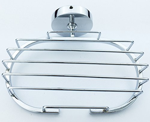 GDrems Edelstahl Wandmontage Badezimmer Küche Seifenschale Edelstahl-Seifenhalter Für Badezimmer Dusche, Verchromt - 6