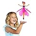 Produktbild Etanby Fliegendes Spielzeug,Barbie Magische Fliegende Fee, mit 2 Fliegenden Schmetterlings-Flügel, Infrarot-Sensor Flugzeug,Ein Gutes Geschenk für Die Kinder