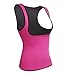Produktbild Damen Hot Sport Weste,Schweiß Neopren Body Shaper Korsett Waist Taille Cincher Sauna-Anzug (S(Fit 24.4-28.3 Inch Waist), Hot Pink(3-5 Days Delivery))