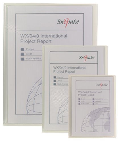 Snopake - Carpeta de fundas  A5  20 fundas   transparente