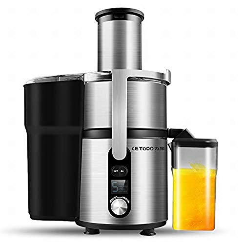 Preisvergleich Produktbild GZ Automatische Schlackensaft-Trennsaftmaschine - Frisch Gepresstes Obst Und Gemüse Zur Nährstoffgewinnung Mit Tropfschutzfunktion Edelstahl-Doppelschichtfilter Weithals-Entsafter,A,1