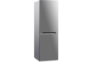 SCHNEIDER Frigorífico Combi, No Frost, 327L, Puerta Reversible, Cajón verduras, Iluminación LED, Acero Inoxidable, SCCB320NFX INSTALACIÓN INCLUIDA