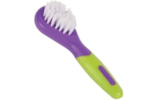HAPPYPET Happy Pet Groom Bristle Brush for Small Animals Comfortable Grip No Tangle Durable Lightweight Long Short Hair Gentle Deshedding Dematting Slicker Comb
