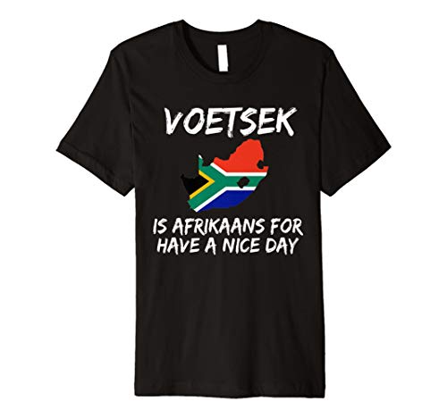 Voetsek funny t-shirt for South African expats T-Shirt