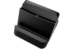 THLMT Station d'accueil de Chargement Compatible avec Playstation Portal, contrôleur de Jeu, Machine de Jeu Portable, Station de Chargement Hub, Base de Chargement Rapide, Support d'adaptateur (Noir)