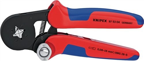 Preisvergleich Produktbild Knipex Aderendhülsenzange L.180mm, 0,08-10mm2 97 53 04