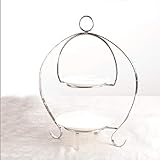 Die Basis des Obsttellers hat vier Füße, und die verdickte und verdickte Halterung wird verwendet, um die Tragfähigkeit stärker und stabiler zu machen.