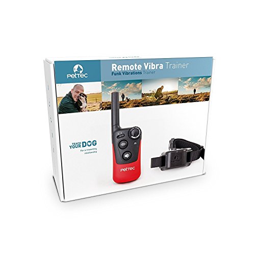 PetTec-Remote-Vibra-Trainer-Educational-collar-with-remote-control-for-sound-signal-or-vibration-250m-range