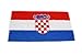 Produktbild Original Handycop® Flagge Fahne Kroatien Landesflagge Republika Hrvatska Nationalflagge 90 x 150 cm - wetterfeste Qualität