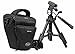 Produktbild Foto Kamera Tasche Set Colt Halfter mit Reise Stativ für Canon EOS 1300D 1200D 760D 750D 700D 80D Nikon D7200 D610 D500 D5500 D5300 D3300 D3200