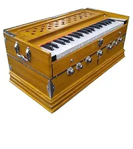 SG Musical 7 Stopper 3 1/4 Octive,Double Bellow,39 Keys Harmonium (For Male(Mens))