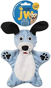 JW Pet Crackle Heads Dougie Dog Toy