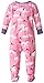 Hatley Baby-Girls Infant Footed Coverall -Unicorns Pyjama Set, Pink, 3-6 Months