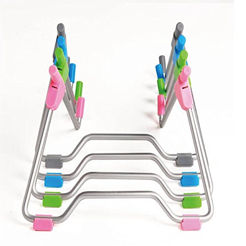 hevoiok Computer Ständer faltbar tragbar Laptop Halterung Tablet PC Halterung Kühlung Rack rutschfest tragbar Desktop Universal Notebook - 3