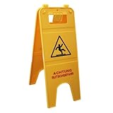 Warnschild Achtung Rutschgefahr - L 23 x H 60 x T 50 cm -...
