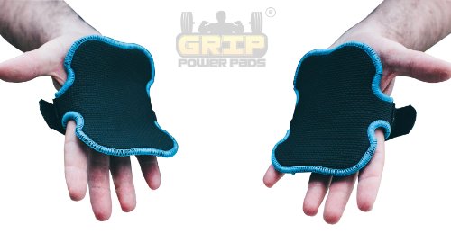 Beste Lifting Grips von Grip Leistung Pads® NEO | Die Alternative zu Gym Handschuhe | Trainingshandschuhe No -Slip gepolsterte Handschuhe Bodybuilding | Männer Workout Grip Pad Neopren gepolstert Hebekissen. - 5