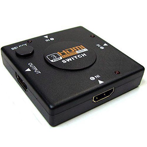 3×1 HDMI Switch Schwarz Yatek YK-0301C - 3
