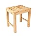 Produktbild Badezimmer Hocker Holzhocker Zedernholz Hocker Schönheit Hocker quadratischen Hocker Badhocker rutschfeste wasserdichte Duschhocker
