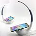Produktbild Qi Wireless Charger Induktionsladegerät Original Nillkin Phantom Nachttischlampe kompatibel mit allen Smartphones, mit dem eingebautem Qi Wireless Standard! Weiss