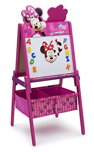 Disney Minnie Mouse Wooden Easel with Storage